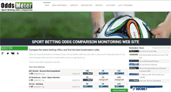 Desktop Screenshot of oddsmeter.com